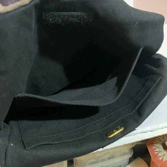 Comeco print nylon satchel handbag - Picture 8 of 12